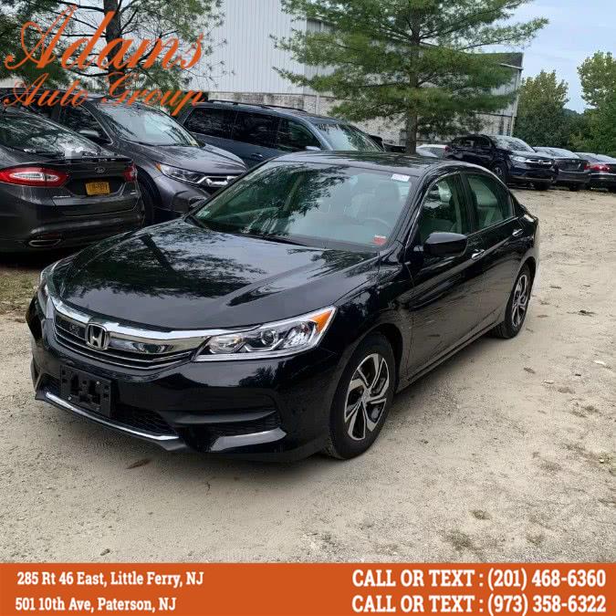 2017 Honda Accord Sedan LX CVT, available for sale in Paterson, New Jersey | Adams Auto Group. Paterson, New Jersey