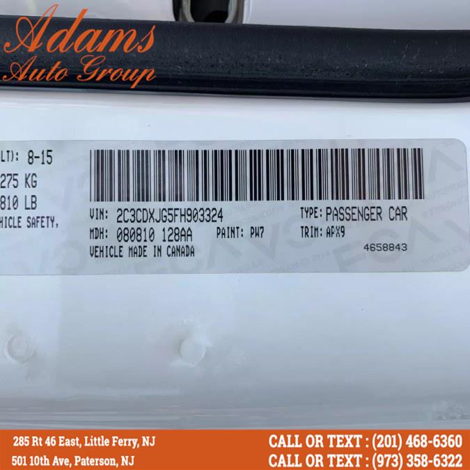 2015 Dodge Charger 4dr Sdn SXT AWD, available for sale in Paterson, New Jersey | Adams Auto Group. Paterson, New Jersey 2015 Dodge Charger 4dr Sdn SXT AWD, available for sale in Paterson, New Jersey | Adams Auto Group. Paterson, New Jersey