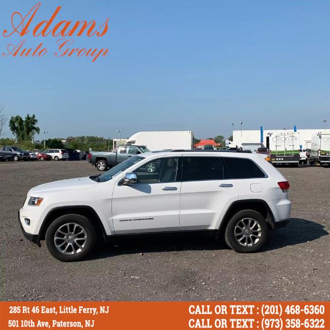2014 Jeep Grand Cherokee 4WD 4dr Limited, available for sale in Little Ferry , New Jersey | Adams Auto Group . Little Ferry , New Jersey 2014 Jeep Grand Cherokee 4WD 4dr Limited, available for sale in Little Ferry , New Jersey | Adams Auto Group . Little Ferry , New Jersey