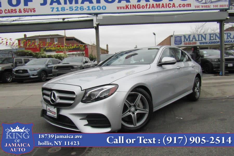 2017 Mercedes-Benz E-Class E 300 Sport 4MATIC Sedan, available for sale in Hollis, New York | King of Jamaica Auto Inc. Hollis, New York