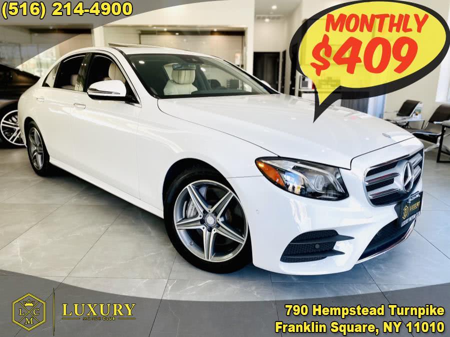 Used Mercedes-Benz E-Class E300 Sport 4MATIC Sedan 2017 | Luxury Motor Club. Franklin Square, New York Used Mercedes-Benz E-Class E300 Sport 4MATIC Sedan 2017 | Luxury Motor Club. Franklin Square, New York