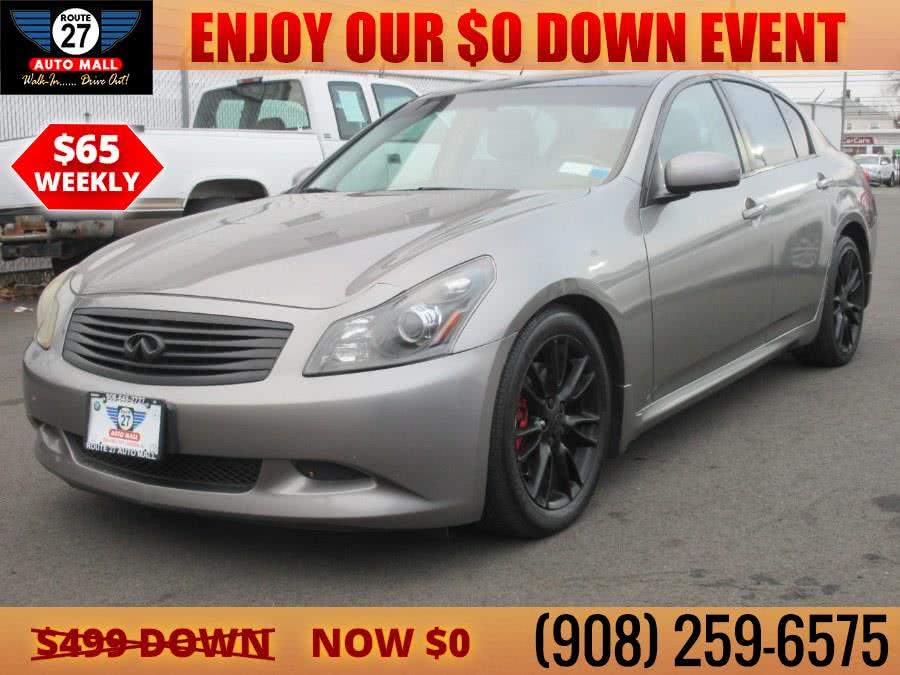 Used Infiniti G35 Sedan 4dr Auto RWD 2007 | Route 27 Auto Mall. Linden, New Jersey Used Infiniti G35 Sedan 4dr Auto RWD 2007 | Route 27 Auto Mall. Linden, New Jersey