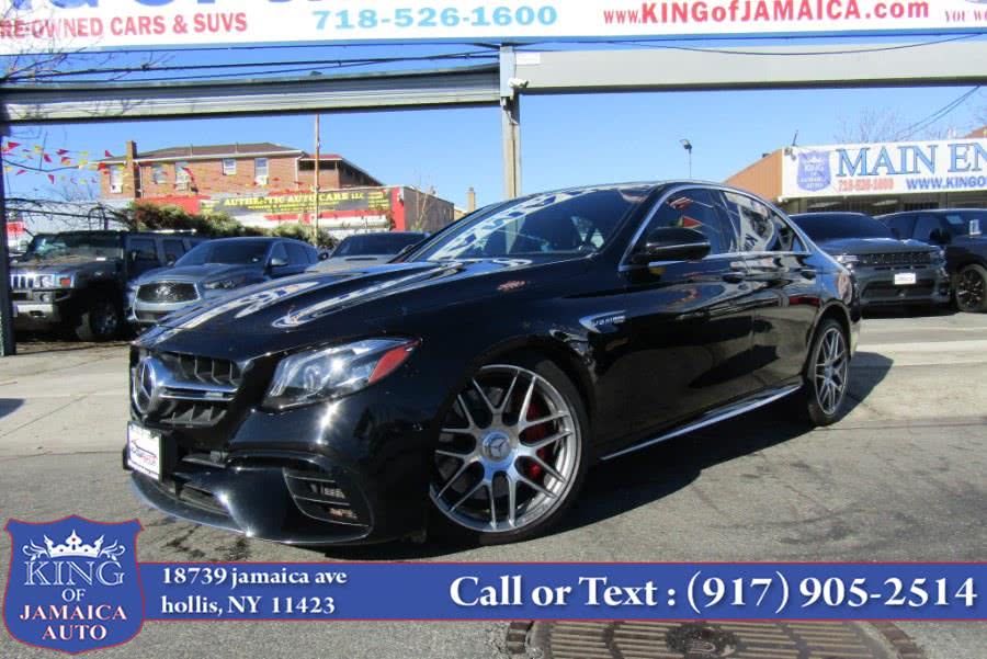 2018 Mercedes-Benz E-Class AMG E 63 S 4MATIC Sedan, available for sale in Hollis, New York | King of Jamaica Auto Inc. Hollis, New York