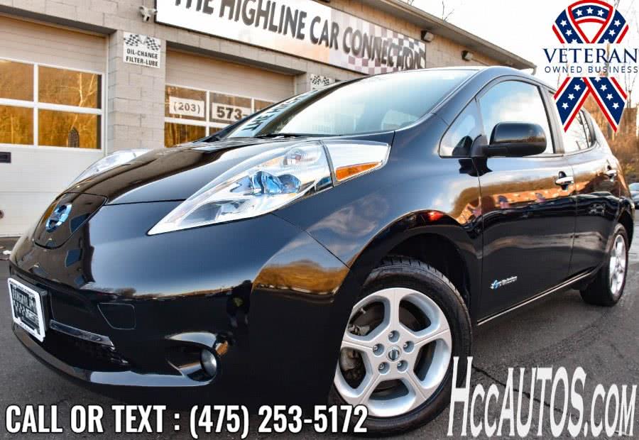 2014 Nissan LEAF 4dr HB SV, available for sale in Waterbury, Connecticut | Highline Car Connection. Waterbury, Connecticut