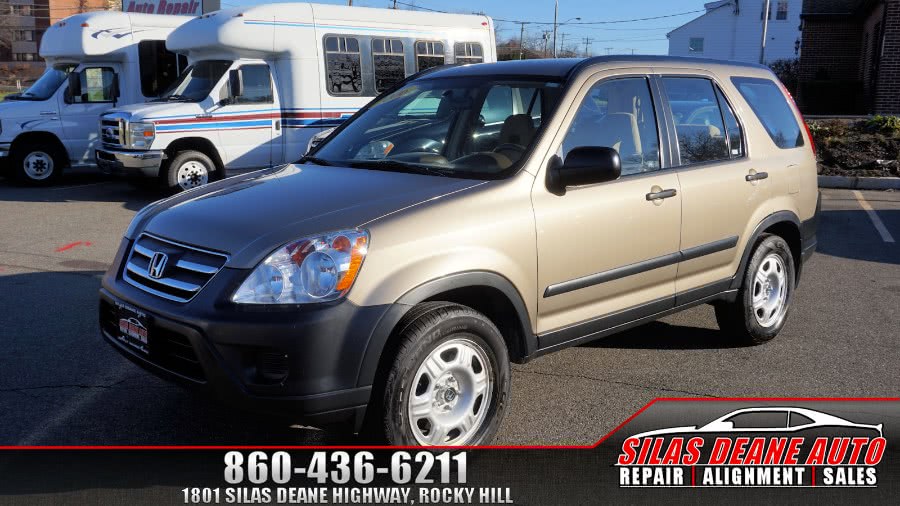 2006 Honda CR-V 4WD LX AT, available for sale in Rocky Hill , Connecticut | Silas Deane Auto LLC. Rocky Hill , Connecticut