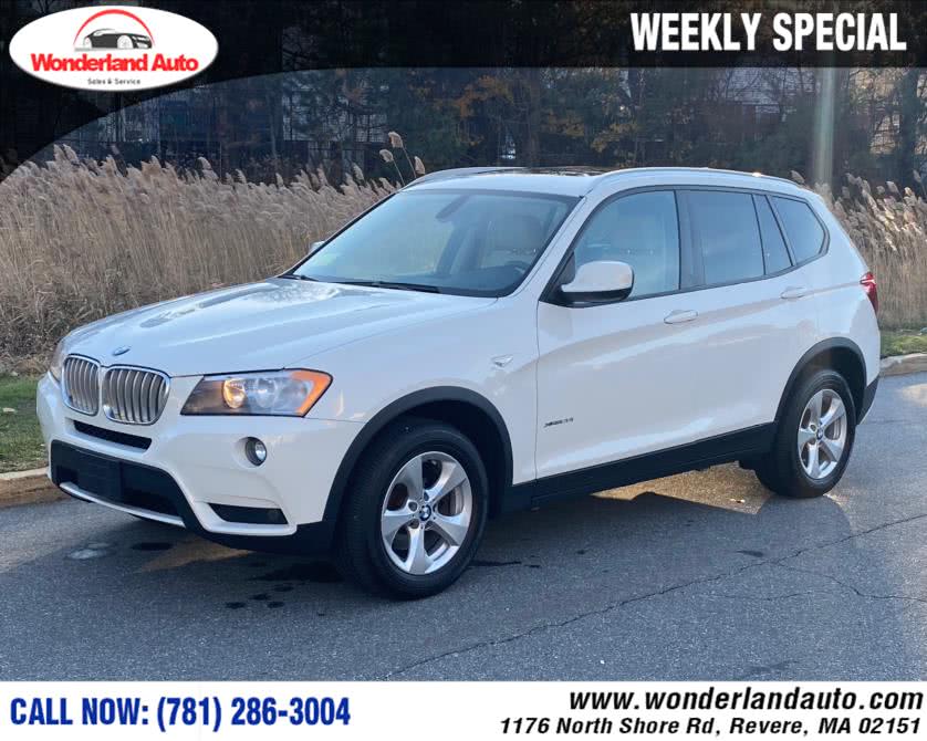 2012 BMW X3 AWD 4dr 28i, available for sale in Revere, Massachusetts | Wonderland Auto. Revere, Massachusetts