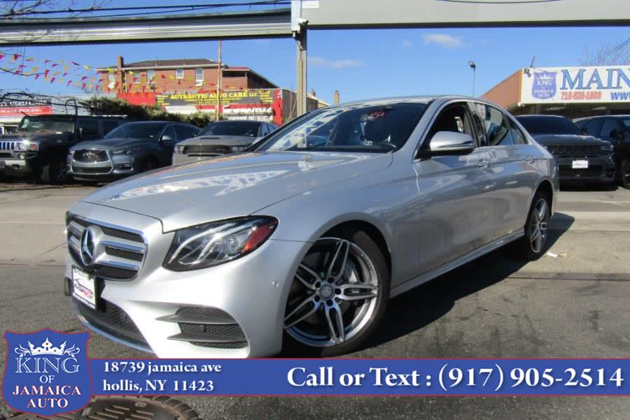 2017 Mercedes-Benz E-Class E 300 Sport 4MATIC Sedan, available for sale in Hollis, New York | King of Jamaica Auto Inc. Hollis, New York