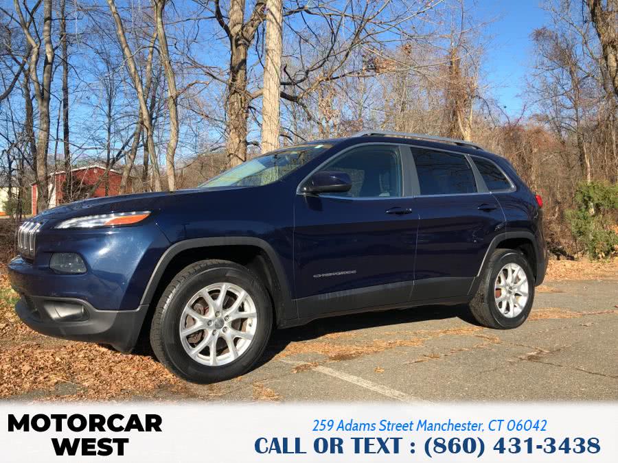 2014 Jeep Cherokee 4WD 4dr Latitude, available for sale in Manchester, Connecticut | Motorcar West. Manchester, Connecticut