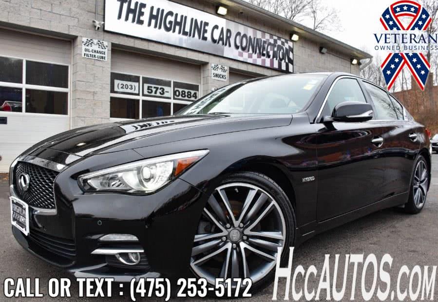2017 INFINITI Q50 Hybrid RWD, available for sale in Waterbury, Connecticut | Highline Car Connection. Waterbury, Connecticut