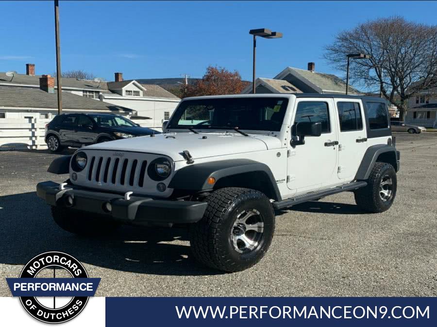 2015 Jeep Wrangler Unlimited 4WD 4dr Sport, available for sale in Wappingers Falls, New York | Performance Motor Cars. Wappingers Falls, New York