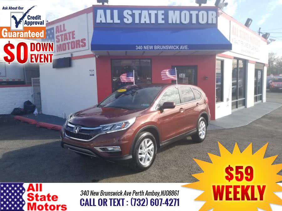 2015 Honda CR-V AWD 5dr EX, available for sale in Perth Amboy, New Jersey | All State Motor Inc. Perth Amboy, New Jersey