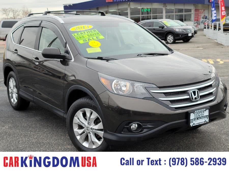 Used Honda CR-V EX-L 5-Passenger 4-Door SUV with The Rear ViewBack Up Camera System. 2013 | Car Kingdom USA. Lawrence, Massachusetts Used Honda CR-V EX-L 5-Passenger 4-Door SUV with The Rear ViewBack Up Camera System. 2013 | Car Kingdom USA. Lawrence, Massachusetts
