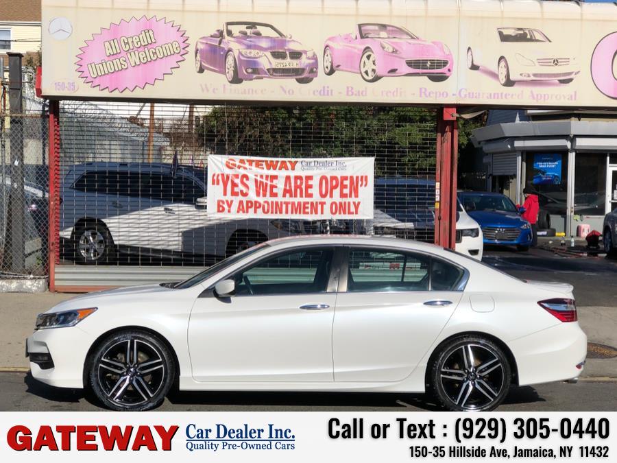 2017 Honda Accord Sedan Sport SE CVT, available for sale in Jamaica, New York | Gateway Car Dealer Inc. Jamaica, New York 2017 Honda Accord Sedan Sport SE CVT, available for sale in Jamaica, New York | Gateway Car Dealer Inc. Jamaica, New York