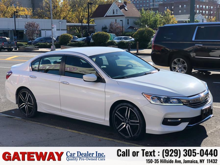 2017 Honda Accord Sedan Sport SE CVT, available for sale in Jamaica, New York | Gateway Car Dealer Inc. Jamaica, New York 2017 Honda Accord Sedan Sport SE CVT, available for sale in Jamaica, New York | Gateway Car Dealer Inc. Jamaica, New York
