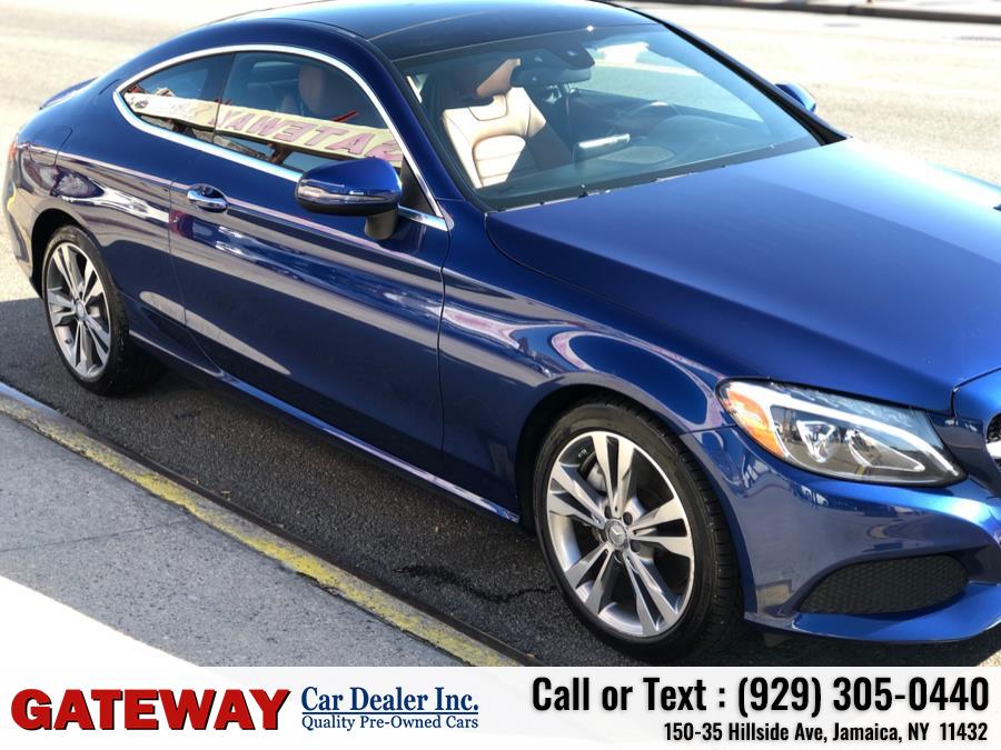 2017 Mercedes-Benz C-Class C 300 4MATIC Coupe, available for sale in Jamaica, New York | Gateway Car Dealer Inc. Jamaica, New York 2017 Mercedes-Benz C-Class C 300 4MATIC Coupe, available for sale in Jamaica, New York | Gateway Car Dealer Inc. Jamaica, New York
