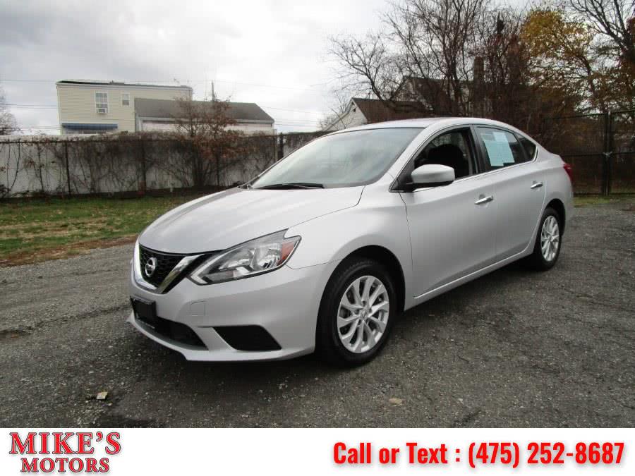 2018 Nissan Sentra SV CVT, available for sale in Stratford, Connecticut | Mike's Motors LLC. Stratford, Connecticut