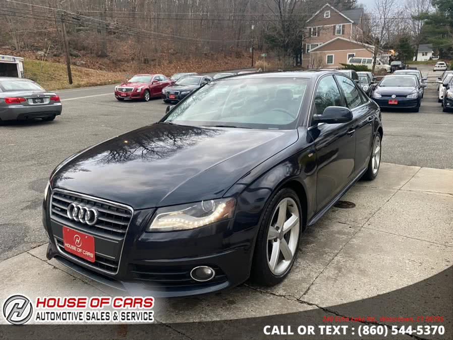 Used Audi A4 4dr Sdn Auto quattro 2.0T Premium Plus 2012 | House of Cars. Watertown, Connecticut Used Audi A4 4dr Sdn Auto quattro 2.0T Premium Plus 2012 | House of Cars. Watertown, Connecticut