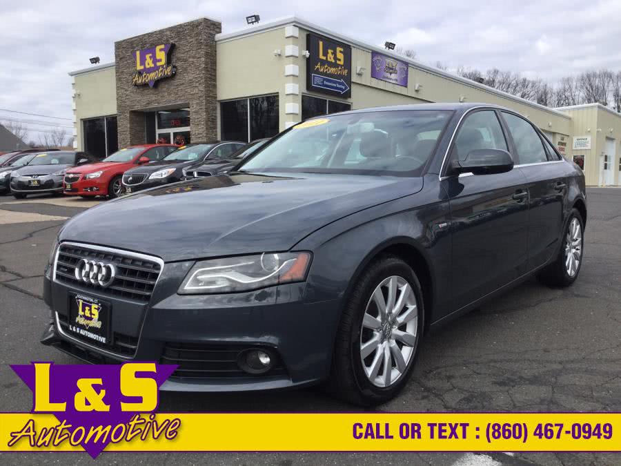 2011 Audi A4 4dr Sdn Auto quattro 2.0T Premium  Plus, available for sale in Plantsville, Connecticut | L&S Automotive LLC. Plantsville, Connecticut