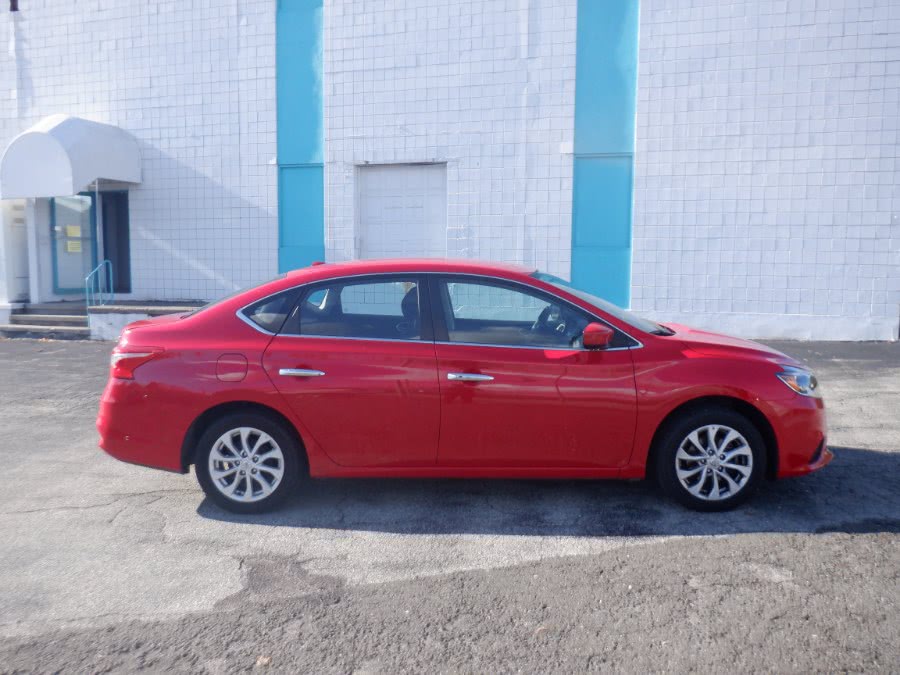 2018 Nissan Sentra SV CVT, available for sale in Milford, Connecticut | Dealertown Auto Wholesalers. Milford, Connecticut