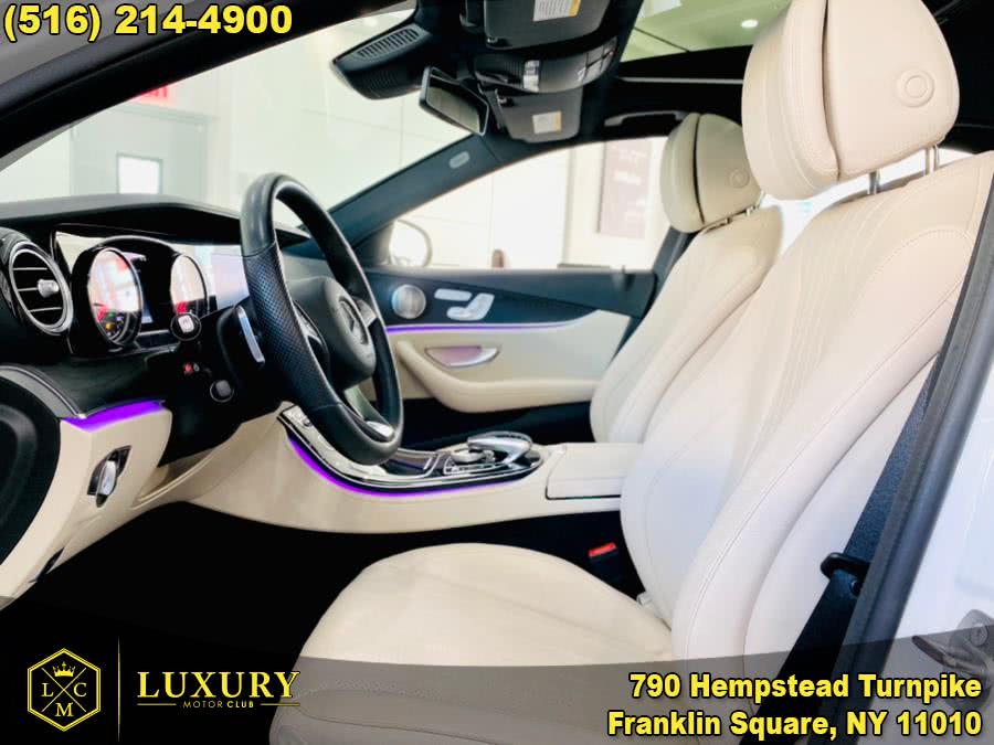 Used Mercedes-Benz E-Class E300 Sport 4MATIC Sedan 2017 | Luxury Motor Club. Franklin Square, New York Used Mercedes-Benz E-Class E300 Sport 4MATIC Sedan 2017 | Luxury Motor Club. Franklin Square, New York