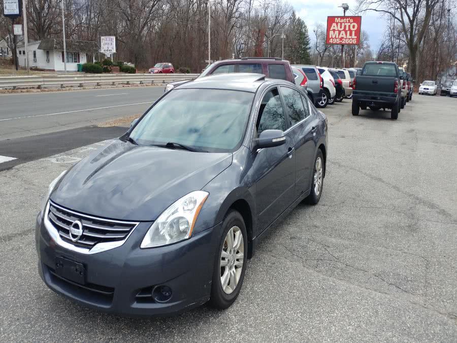 2010 Nissan Altima 4dr Sdn I4 CVT 2.5 S, available for sale in Chicopee, Massachusetts | Matts Auto Mall LLC. Chicopee, Massachusetts