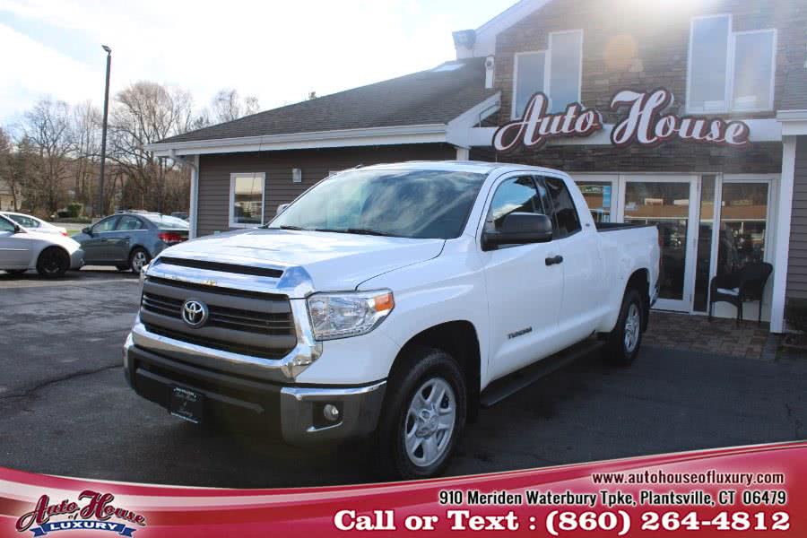 2015 Toyota Tundra 4WD Truck Double Cab 4.6L V8 6-Spd AT SR5 (Natl), available for sale in Plantsville, Connecticut | Auto House of Luxury. Plantsville, Connecticut