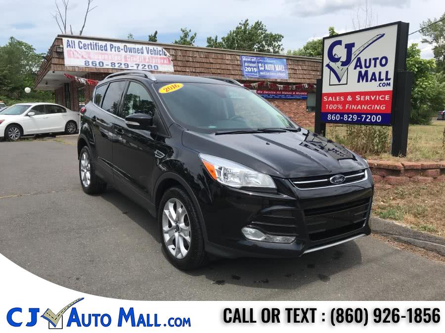 2016 Ford Escape 4WD 4dr Titanium, available for sale in Bristol, Connecticut | CJ Auto Mall. Bristol, Connecticut 2016 Ford Escape 4WD 4dr Titanium, available for sale in Bristol, Connecticut | CJ Auto Mall. Bristol, Connecticut