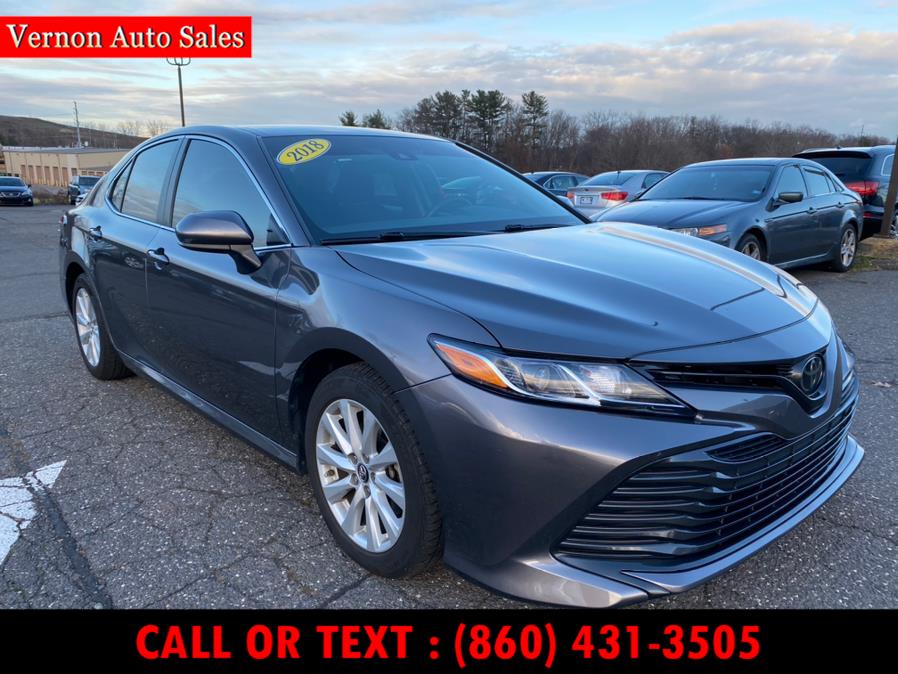 2018 Toyota Camry LE Auto (Natl), available for sale in Manchester, Connecticut | Vernon Auto Sale & Service. Manchester, Connecticut 2018 Toyota Camry LE Auto (Natl), available for sale in Manchester, Connecticut | Vernon Auto Sale & Service. Manchester, Connecticut