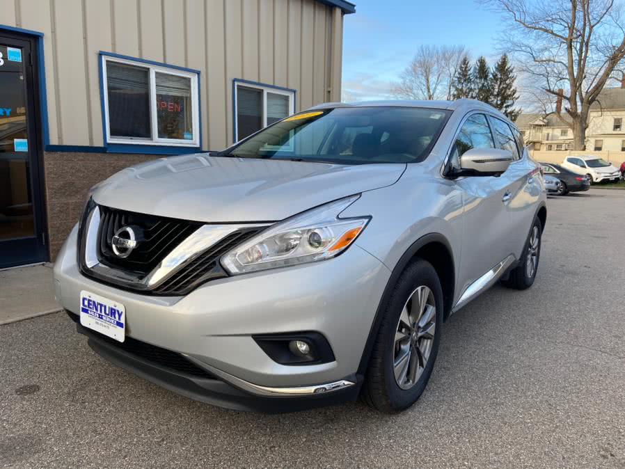 2017 Nissan Murano 2017.5 AWD SL, available for sale in East Windsor, Connecticut | Century Auto And Truck. East Windsor, Connecticut