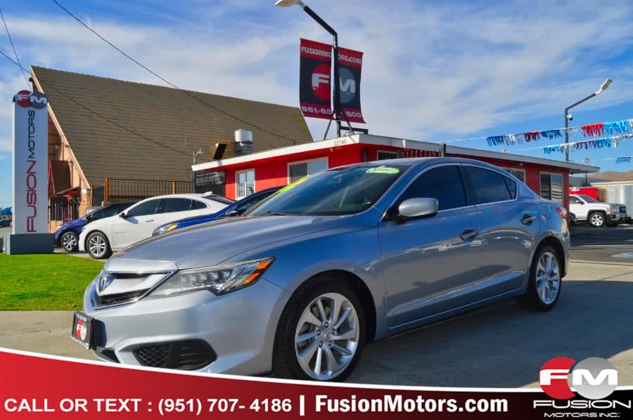 2016 Acura ILX 4dr Sdn w/AcuraWatch Plus Pkg, available for sale in Moreno Valley, California | Fusion Motors Inc. Moreno Valley, California