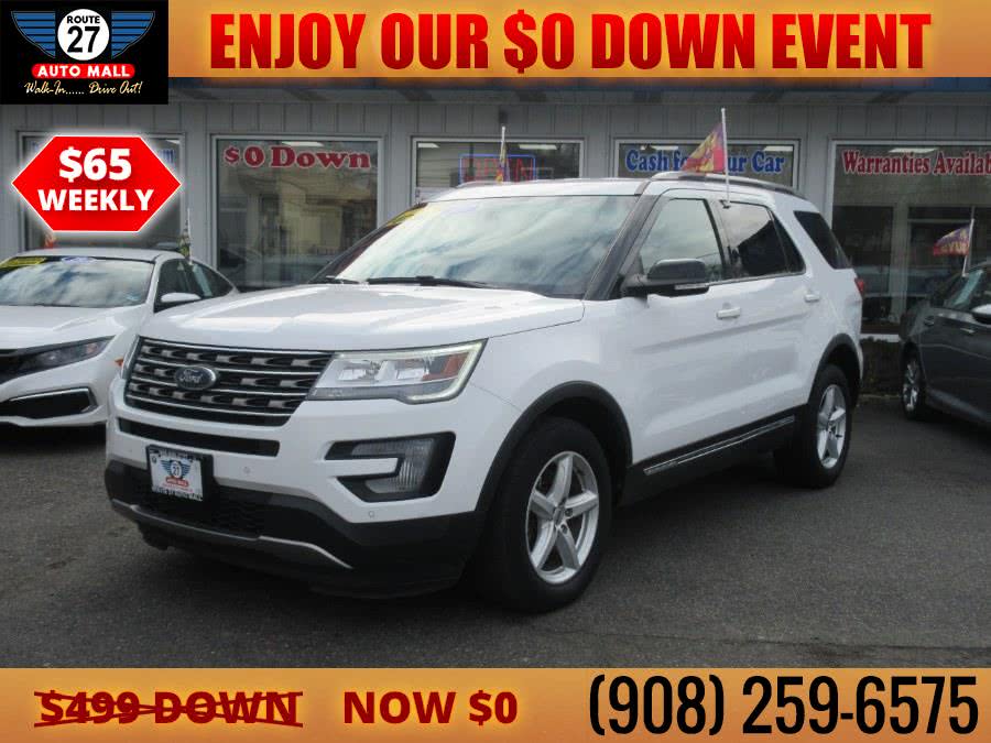 2017 Ford Explorer XLT 4WD, available for sale in Linden, New Jersey | Route 27 Auto Mall. Linden, New Jersey