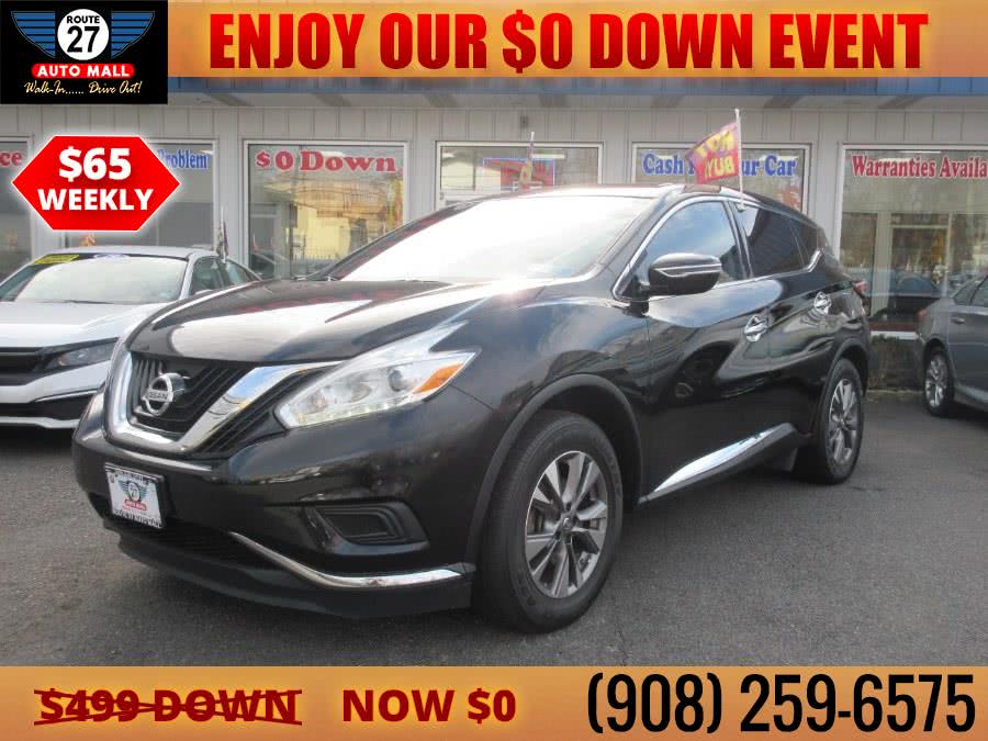 2016 Nissan Murano AWD 4dr SL, available for sale in Linden, New Jersey | Route 27 Auto Mall. Linden, New Jersey 2016 Nissan Murano AWD 4dr SL, available for sale in Linden, New Jersey | Route 27 Auto Mall. Linden, New Jersey