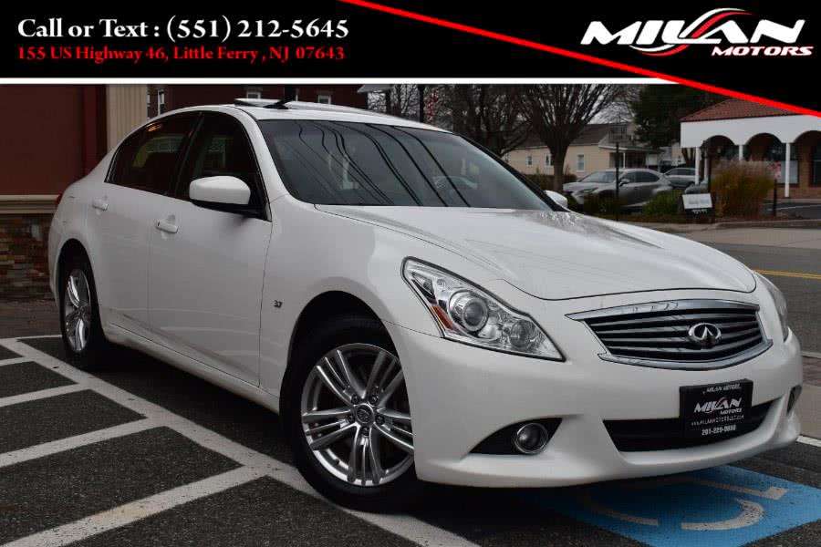 2015 INFINITI Q40 4dr Sdn AWD, available for sale in Little Ferry , New Jersey | Milan Motors. Little Ferry , New Jersey