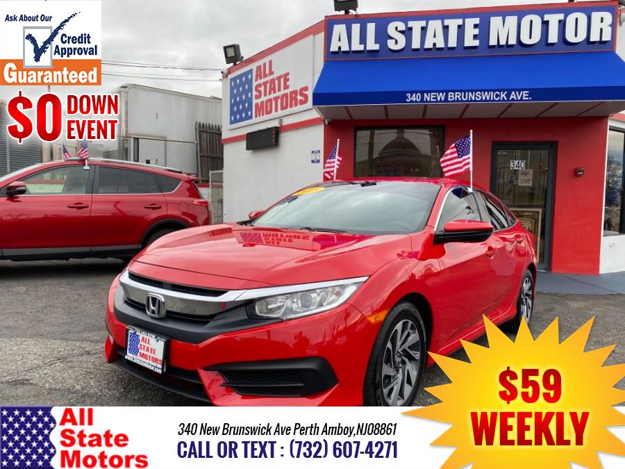2018 Honda Civic Sedan EX CVT, available for sale in Perth Amboy, New Jersey | All State Motor Inc. Perth Amboy, New Jersey 2018 Honda Civic Sedan EX CVT, available for sale in Perth Amboy, New Jersey | All State Motor Inc. Perth Amboy, New Jersey