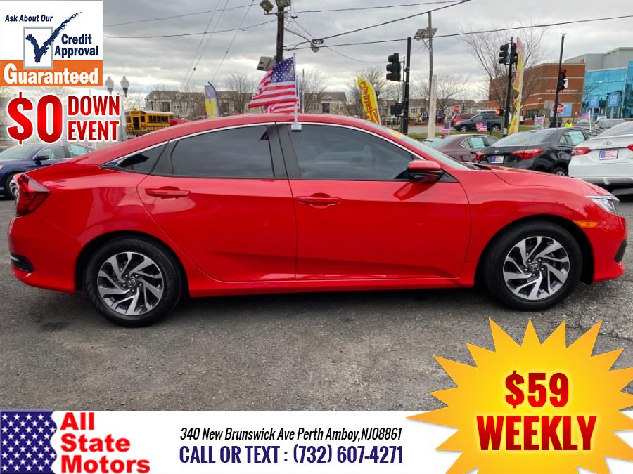 2018 Honda Civic Sedan EX CVT, available for sale in Perth Amboy, New Jersey | All State Motor Inc. Perth Amboy, New Jersey 2018 Honda Civic Sedan EX CVT, available for sale in Perth Amboy, New Jersey | All State Motor Inc. Perth Amboy, New Jersey