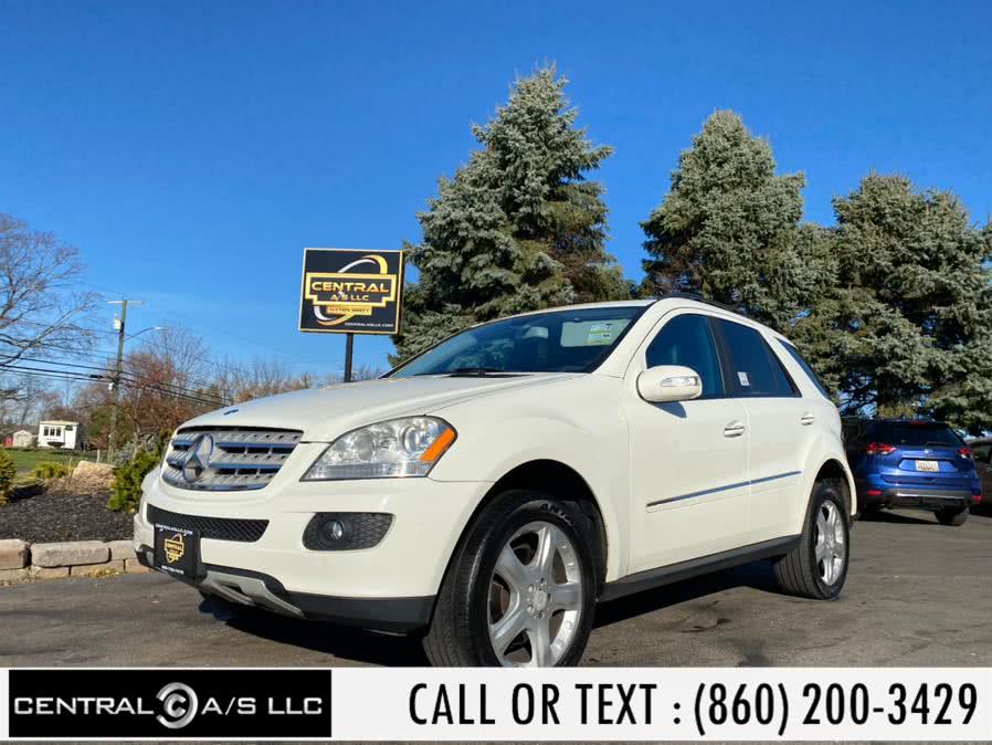 2008 Mercedes-Benz M-Class 4MATIC 4dr 3.5L, available for sale in East Windsor, Connecticut | Central A/S LLC. East Windsor, Connecticut