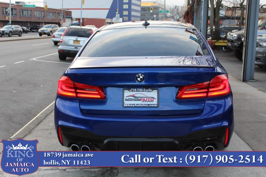 2018 BMW M5 Sedan, available for sale in Hollis, New York | King of Jamaica Auto Inc. Hollis, New York 2018 BMW M5 Sedan, available for sale in Hollis, New York | King of Jamaica Auto Inc. Hollis, New York