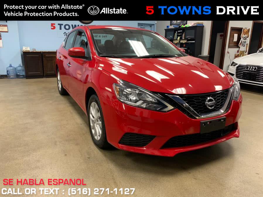 2018 Nissan Sentra SV CVT, available for sale in Inwood, New York | 5 Towns Drive. Inwood, New York