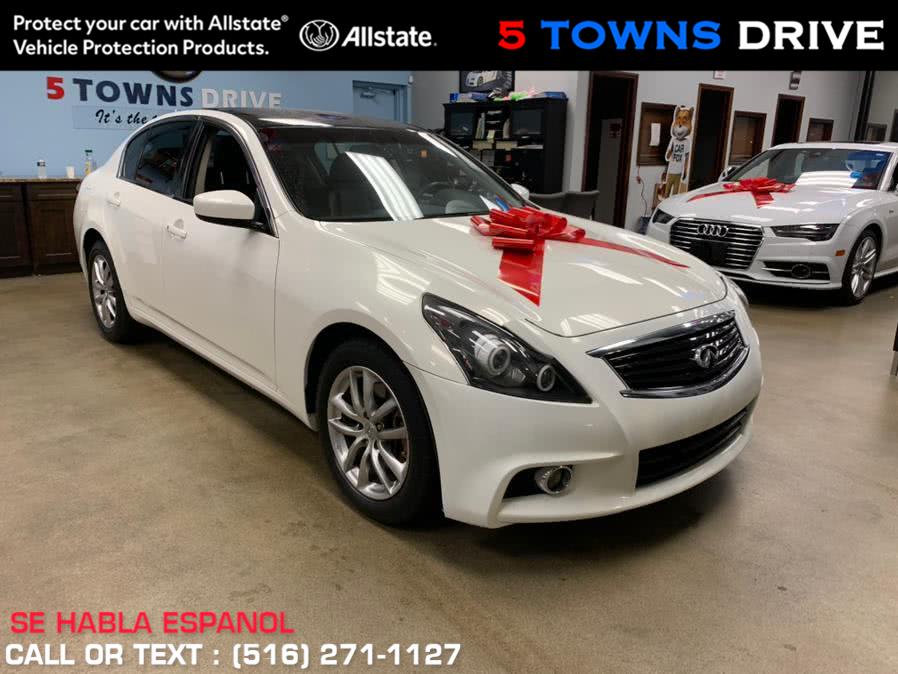 2013 Infiniti G37 Sedan 4dr x AWD, available for sale in Inwood, New York | 5 Towns Drive. Inwood, New York