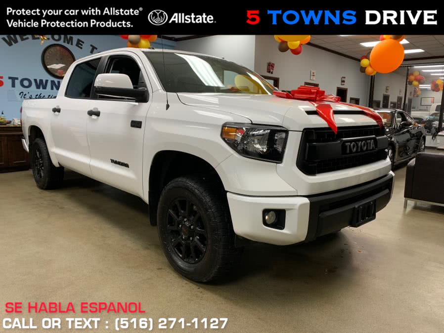 2017 Toyota Tundra 4WD TRD Pro CrewMax 5.5'' Bed 5.7L FFV (Natl), available for sale in Inwood, New York | 5 Towns Drive. Inwood, New York