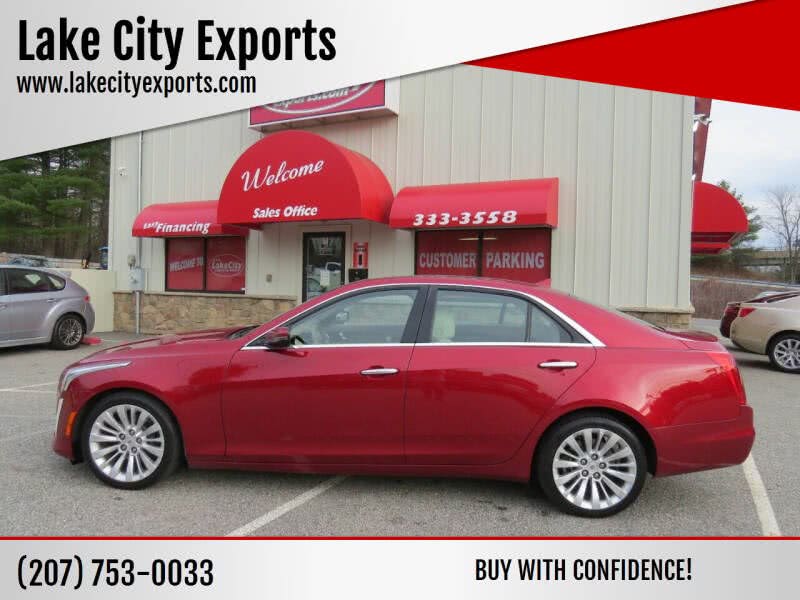 Used Cadillac Cts 2.0T Luxury Collection AWD 4dr Sedan 2014 | Lake City Exports Inc. Auburn, Maine Used Cadillac Cts 2.0T Luxury Collection AWD 4dr Sedan 2014 | Lake City Exports Inc. Auburn, Maine
