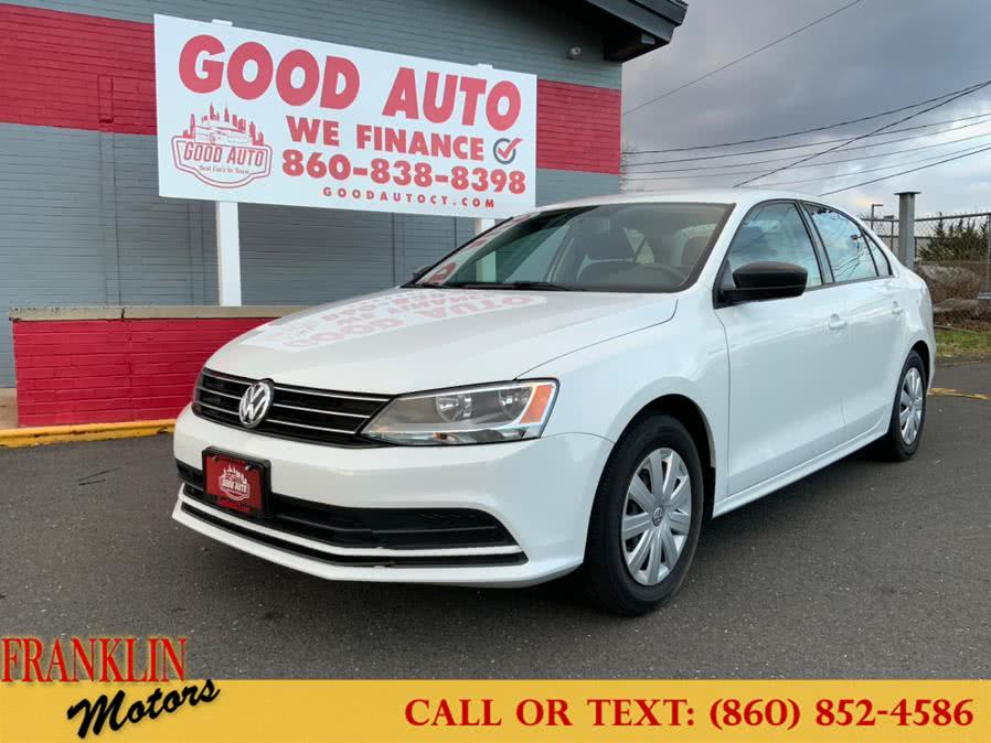 2016 Volkswagen Jetta Sedan 4dr Auto 1.4T S w/Technology, available for sale in Hartford, Connecticut | Franklin Motors Auto Sales LLC. Hartford, Connecticut