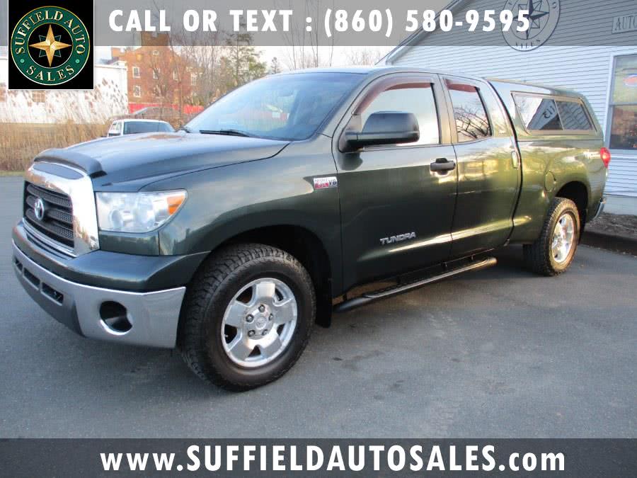 2008 Toyota Tundra 4WD Truck Dbl 5.7L V8 6-Spd AT Grade (Natl), available for sale in Suffield, Connecticut | Suffield Auto LLC. Suffield, Connecticut