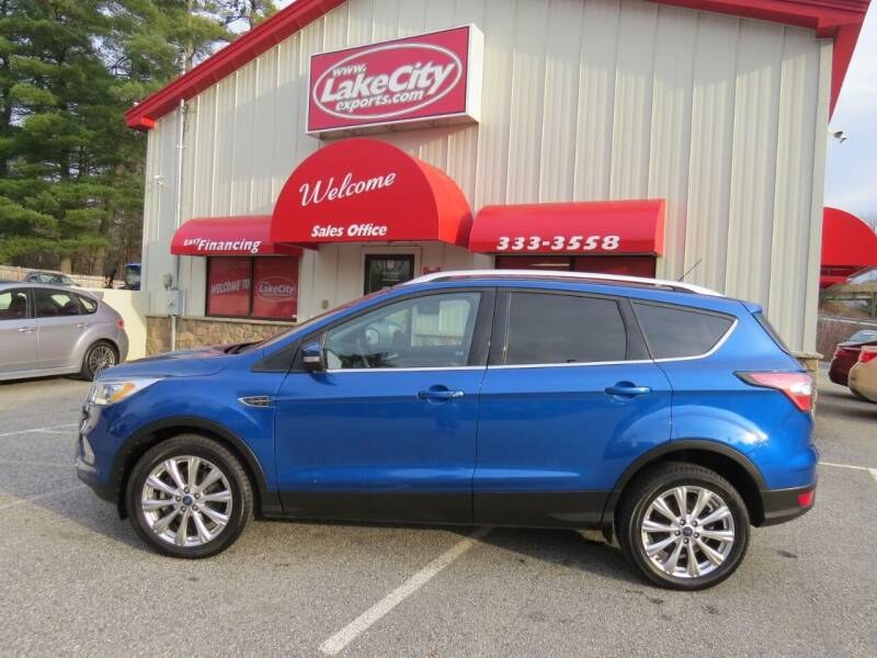 Used Ford Escape Titanium AWD 4dr SUV 2017 | Lake City Exports Inc. Auburn, Maine Used Ford Escape Titanium AWD 4dr SUV 2017 | Lake City Exports Inc. Auburn, Maine