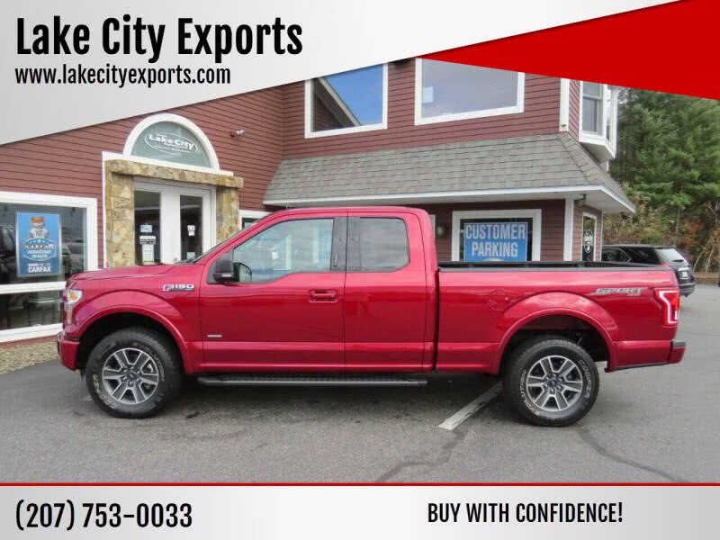 Used Ford F-150 XLT 4x4 4dr SuperCab 6.5 ft. SB 2016 | Lake City Exports Inc. Auburn, Maine Used Ford F-150 XLT 4x4 4dr SuperCab 6.5 ft. SB 2016 | Lake City Exports Inc. Auburn, Maine