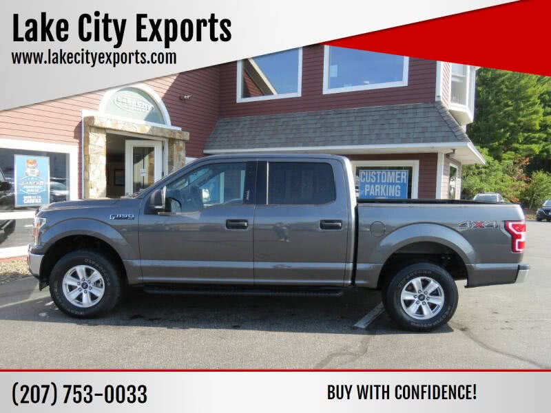 2018 Ford F-150 XLT 4x4 4dr SuperCrew 5.5 ft. SB, available for sale in Auburn, Maine | Lake City Exports Inc. Auburn, Maine