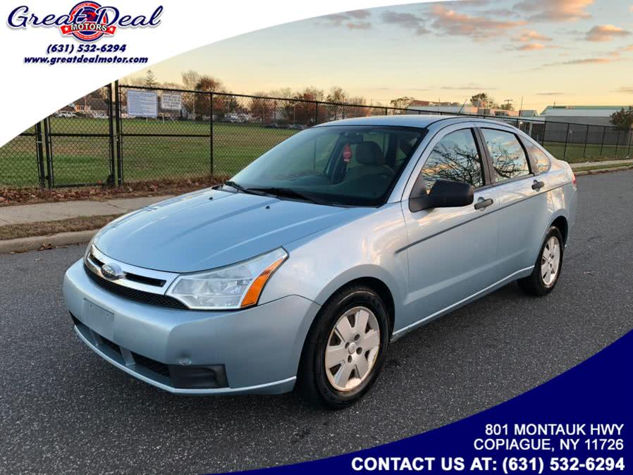 2008 Ford Focus 4dr Sdn S, available for sale in Copiague, New York | Great Deal Motors. Copiague, New York