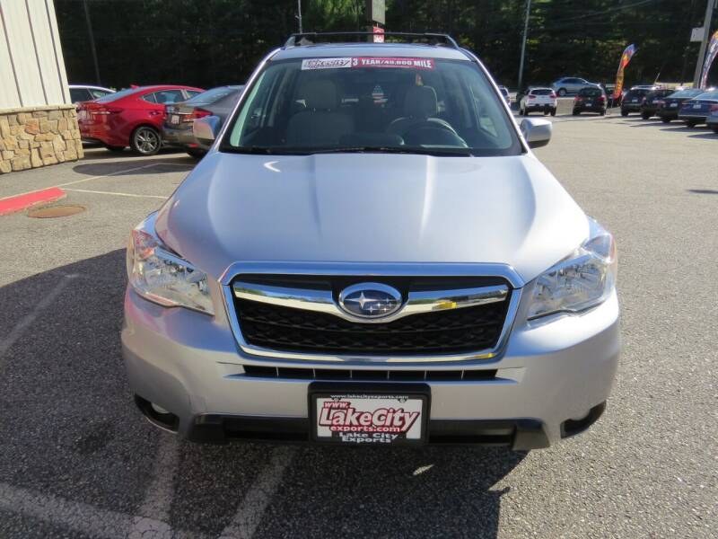 Used Subaru Forester 2.5i Premium AWD 4dr Wagon 6M 2016 | Lake City Exports Inc. Auburn, Maine Used Subaru Forester 2.5i Premium AWD 4dr Wagon 6M 2016 | Lake City Exports Inc. Auburn, Maine
