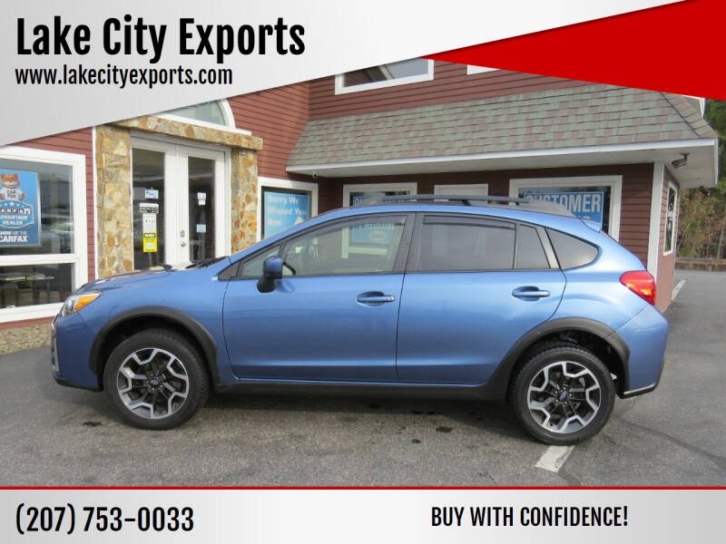 Used Subaru Crosstrek 2.0i Premium AWD 4dr Crossover CVT 2017 | Lake City Exports Inc. Auburn, Maine Used Subaru Crosstrek 2.0i Premium AWD 4dr Crossover CVT 2017 | Lake City Exports Inc. Auburn, Maine