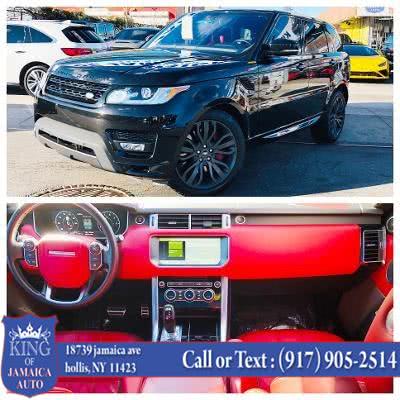 Used Land Rover Range Rover Sport V6 Supercharged HSE Dynamic 2017 | King of Jamaica Auto Inc. Hollis, New York Used Land Rover Range Rover Sport V6 Supercharged HSE Dynamic 2017 | King of Jamaica Auto Inc. Hollis, New York